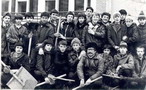 ПТУ № 27, выпуск 1987 г. На субботнике